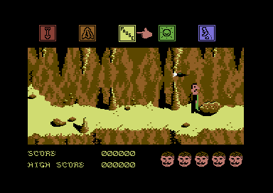 Dragon Skulle screenshot 5 for Commodore 64